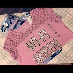 NEW girl set! Camo Leggings and shirt.
